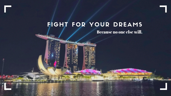 LET'S NOT GIVE - UP OUR DREAMS